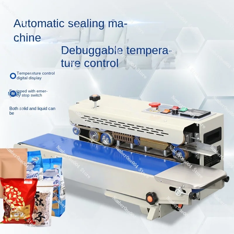 Sealing Machine Commercial Automatic Moon Cake Sealing Machine Continuous Automatic Sealing Machine Food Aluminum