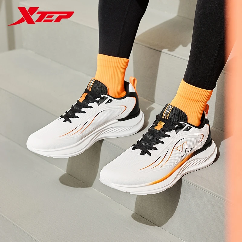 Xtep Sports Shoes For Men 2024 Winter Durability Running Shoes Trendy Retro Comfortable Stability Sneakers 876419110053