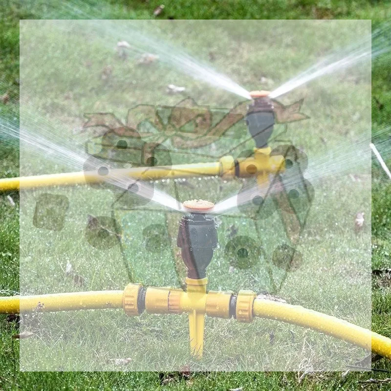 1/2/4Pcs Automatic Rotating Sprinkler 360 Degree Garden Watering Nozzle Gardening Irrigation Watering Flowers Watering Vegetable