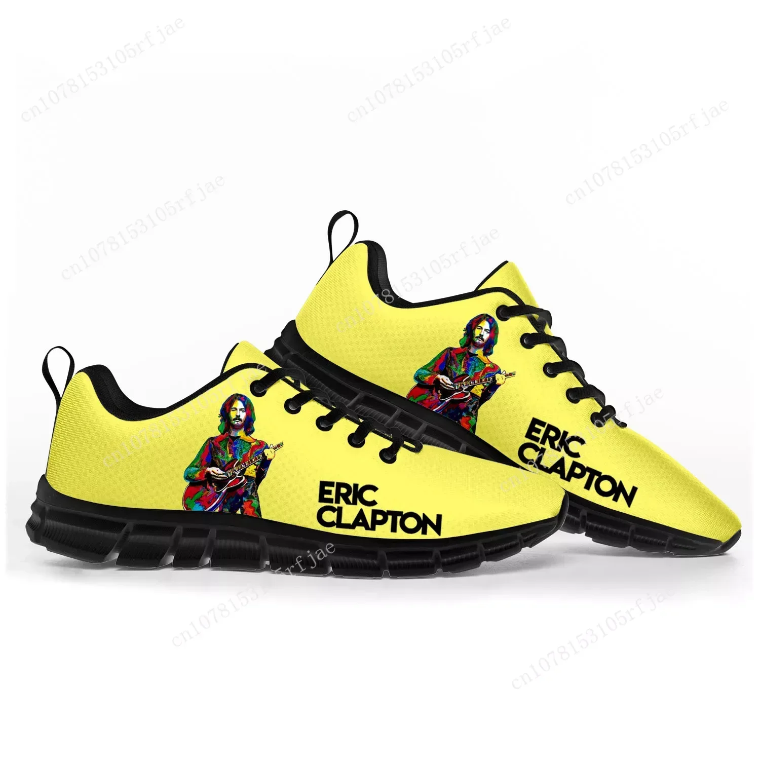 Eric Clapton Rock Musician Guitar Sports Shoes Mens Womens Teenager Kids Children Sneakers Custom High Quality Couple Shoes