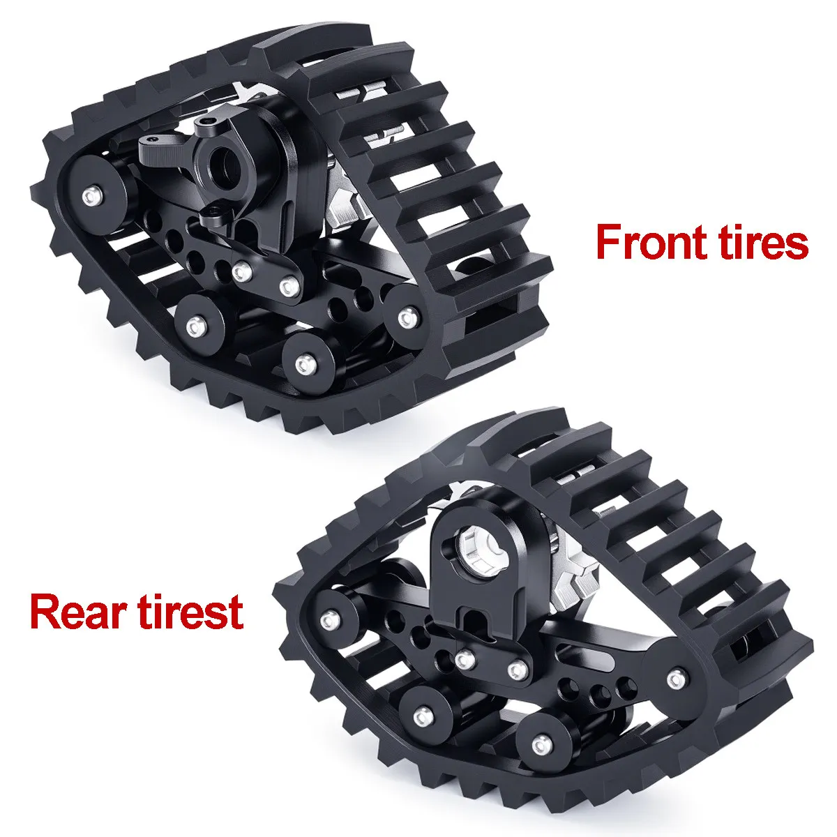 4Pcs Snow Sand Wheels For 1/24 Axial SCX24 RC Crawler Enhanced Off-Road Grip Wear-Resistant All-Terrain Tire Upgrade Parts