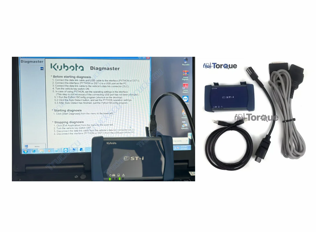 

Интерфейс Denso для диагностического комплекта KUBOTA, сверхмощный двигатель, программное обеспечение Dsti DST-i Diagmaster