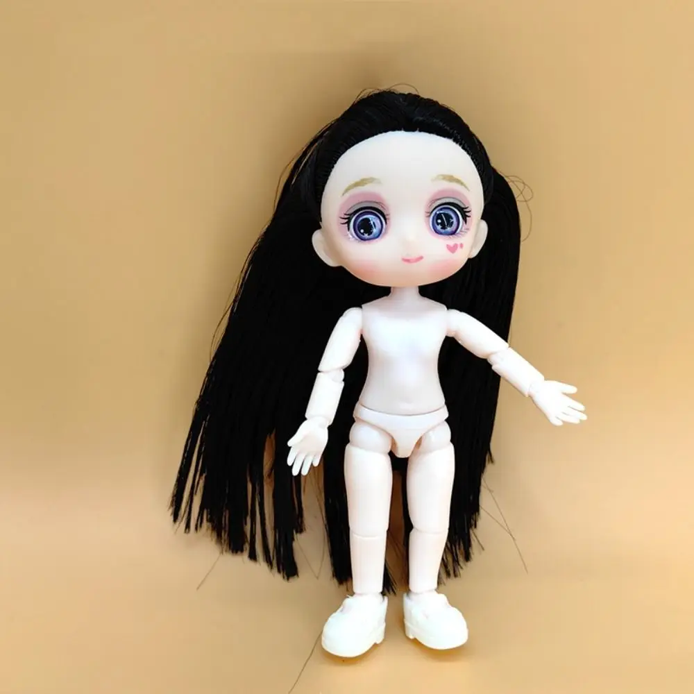 

DIY Toy 9.5cm Height Doll Body Multi Joints Figure Body Nude Doll Toys Spherical Jointed Dress Up Jointed Nude Dolls Gsc Ob11