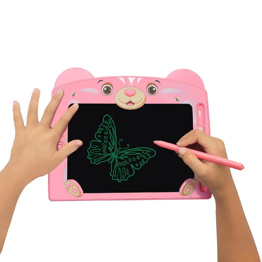 Writing Tablet Cartoon Erasable Plastic Learning Educational Toy Doodle Board for Toddler
