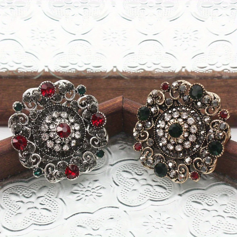 Vintage Baroque Court-style Costume Accessories Temperament Coat Brooch Corsage