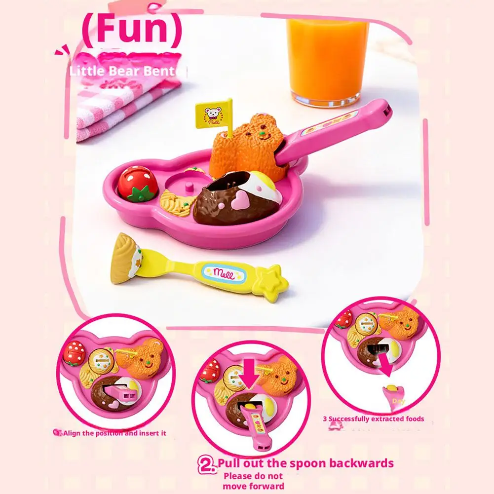 NOWA Zabawka do karmienia, zabawa w udawanie, wczesna edukacja, zabawki do kuchni dla dzieci, zabawa i redukcja stresu, prezent dla dziewczynki