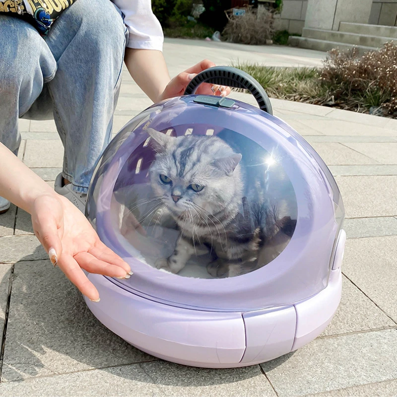 Cat Carrier Pets Bag Multi-functional Portable Cat Bag Portable Space Capsule Pet Capsule Bag Car Dog Aviation Cage