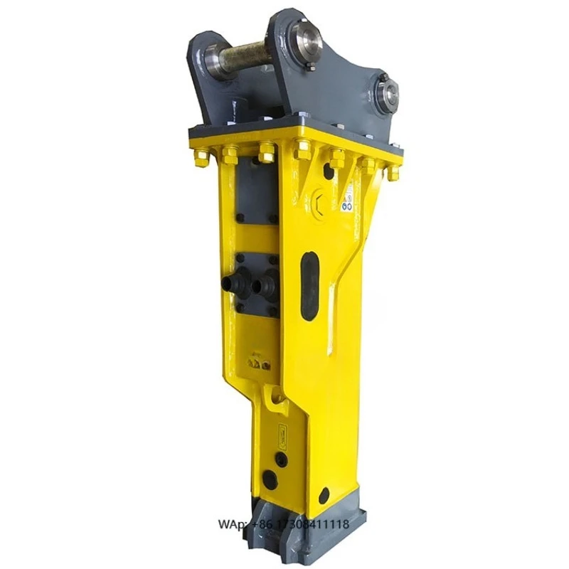 Box Silenced Hydraulic Hammer Breaker with Chisel for Mini Excavator 20-26Ton 20CrMo Forged