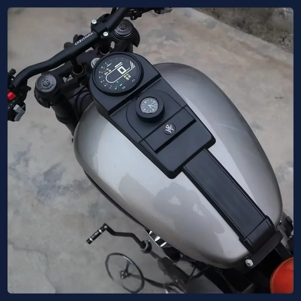 Motorbike Retro Tank Instrument Decor Protective Cover Mod Accessories Fit BENDA Napoleon Bob 500 Chinchilla 500