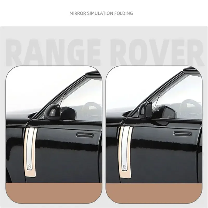 Land Range Rover SUV Legering Automodel 2023 1:18 Diecast Metaal Terreinwagen Automodel Geluid en Licht Simulatie Speelgoed Cadeau