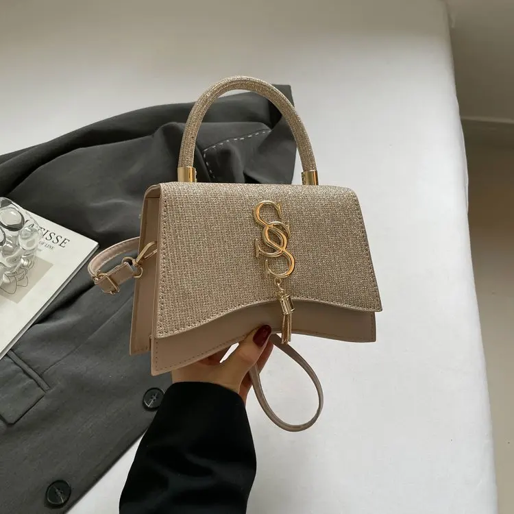 

2026 Autumn Winter New Boho Small Square Bag, Unique Design Adjustable Shoulder Crossbody Bag for Daily Use Tote Bags for Women