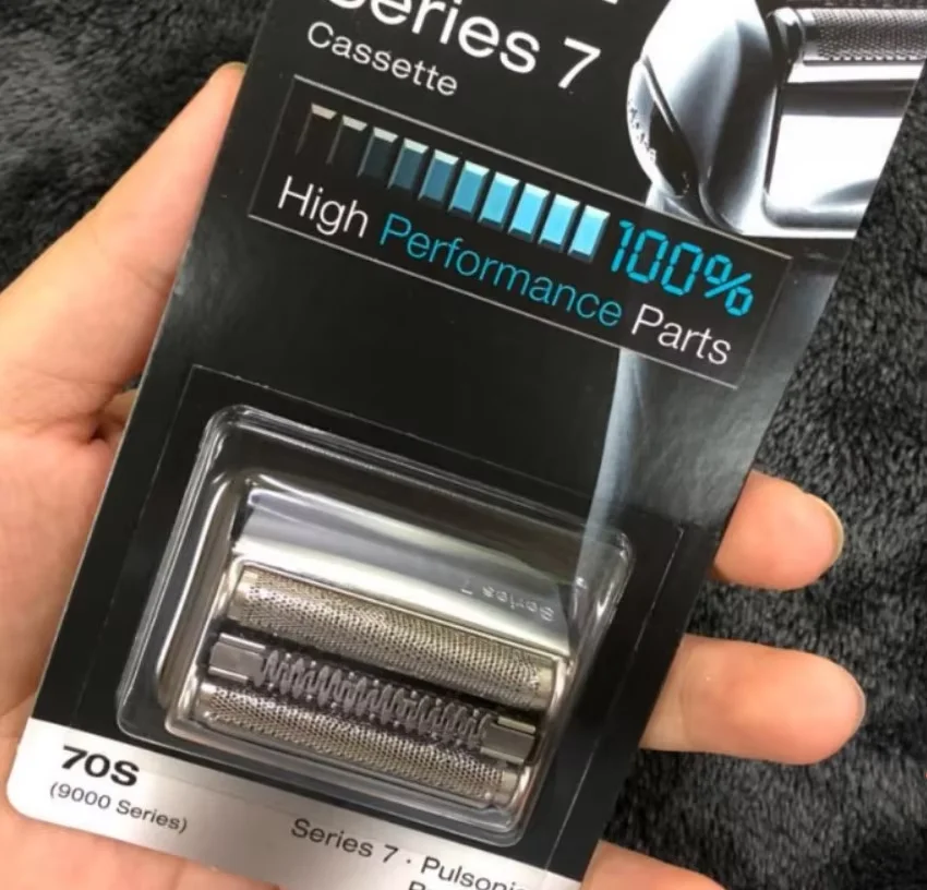 For BRAUN Series 7 70S 790cc-4 720-4 760cc-4 7865cc 7899 720/740/750/760 Foil & Cutter Head Cassette Fit Shaver/Razor Mesh Grid