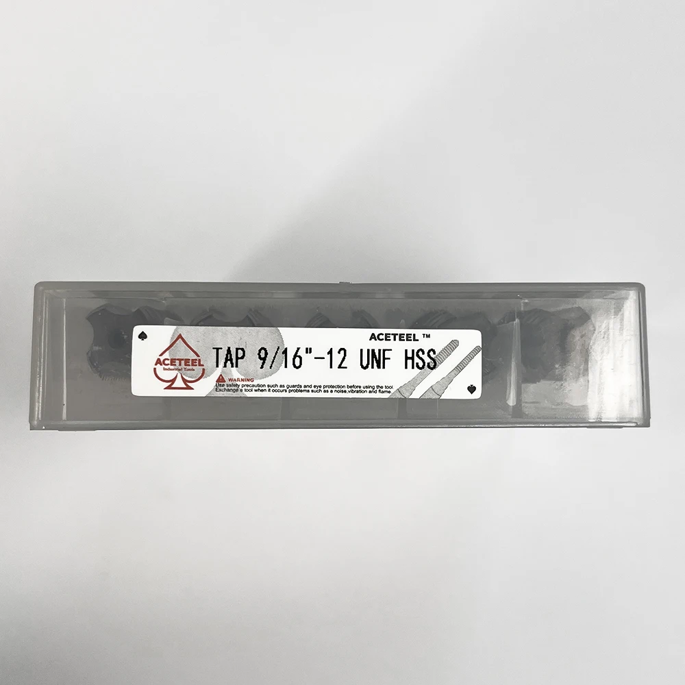 HUAZHICHUN 1PC Tap 9/16"-12 UNF HSS Metric Thread Tap