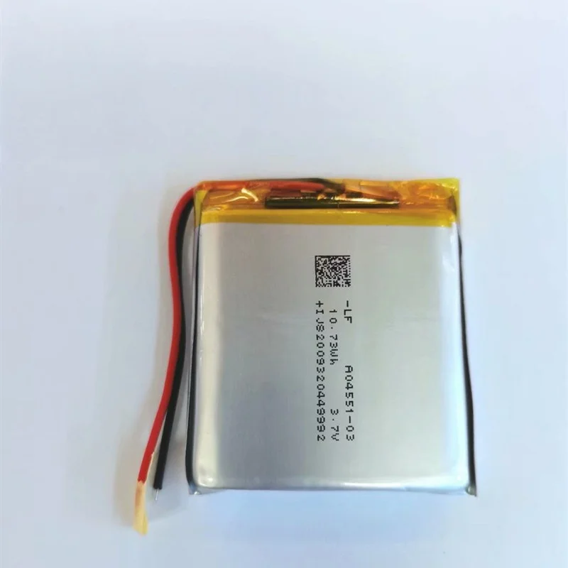 3.7V Lithium Polymer Battery 114550 3000mAh For Video Doorbell Monitoring Equipment Hand Warmer Smart Alarm Clock