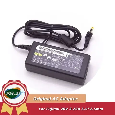 Fujitsu Lifebook AH531 AH530 A512 A532 AH512 AH556 UH574 UH75/H S904 S935 용 기존 65W 노트북 충전기 20V 3.25A PA-1650-65