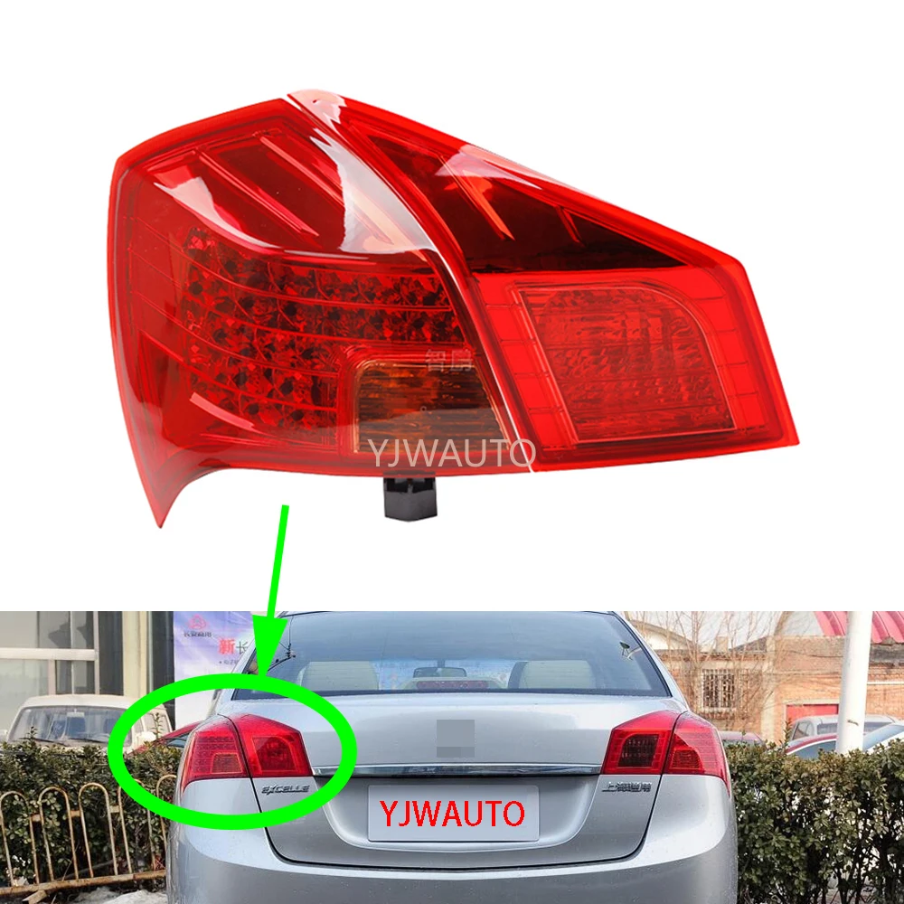 

Tail Lamp For Buick Excelle 2008 ~ 2012 Car Light Assembly Rear Brake Light Turning Signal Brake Lamp Warning Bumper Light