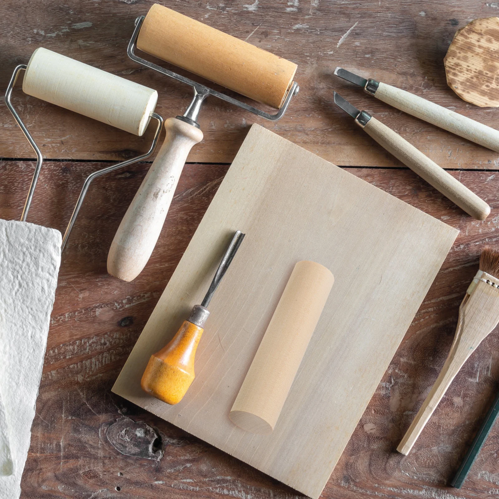 

10Pcs DIY Wooden Round Sticks Strong Wear Resistance Perfect for Vintage House Decoration Wood DIY Rods Wooden Round Sticks