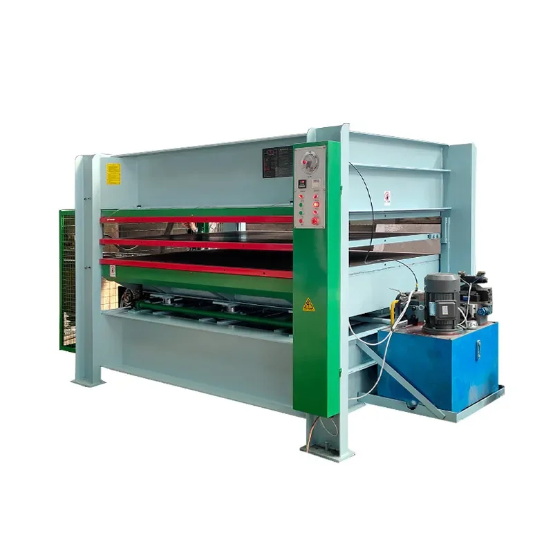 Deposit-Woodworking hot press veneer press ecological board multi-layer board composite door board veneer composite hot press 6