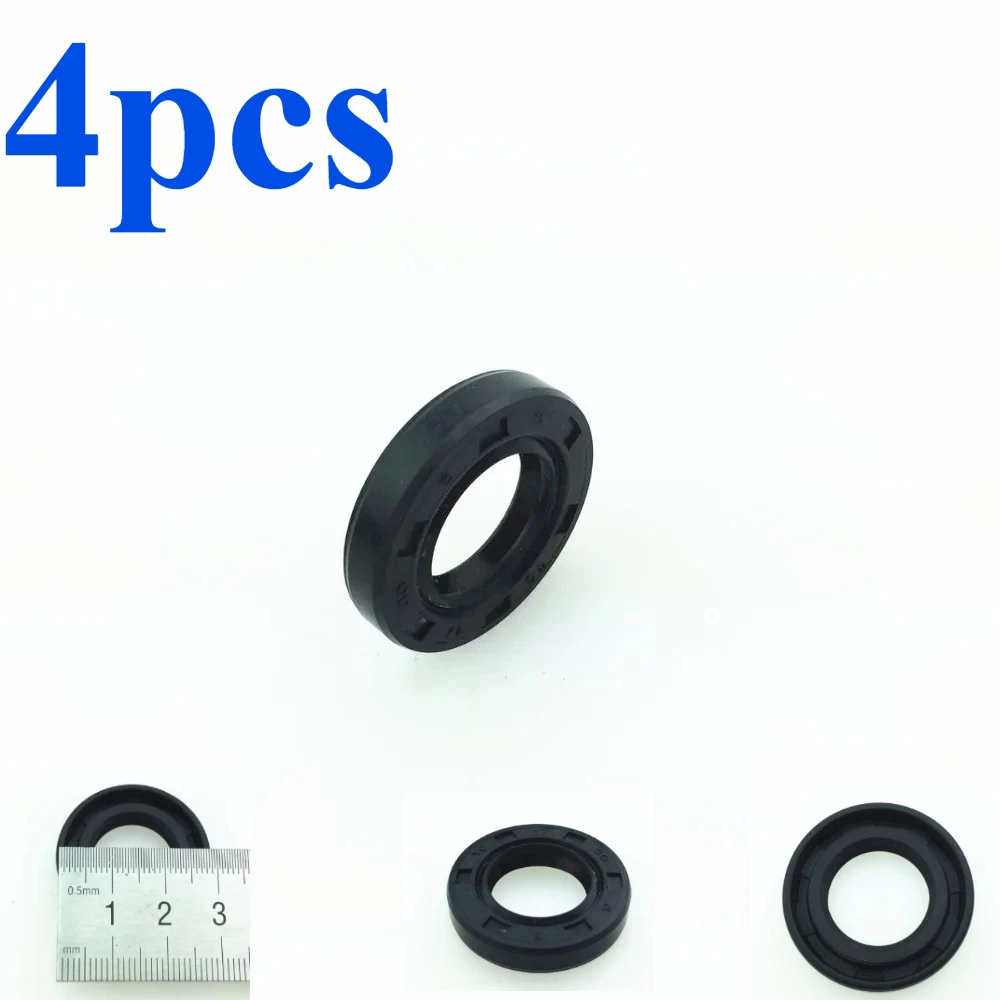 4pcs For automotive generator accessories 152/168/170F 188F160/390 2/3/5kw crankshaft oil seal
