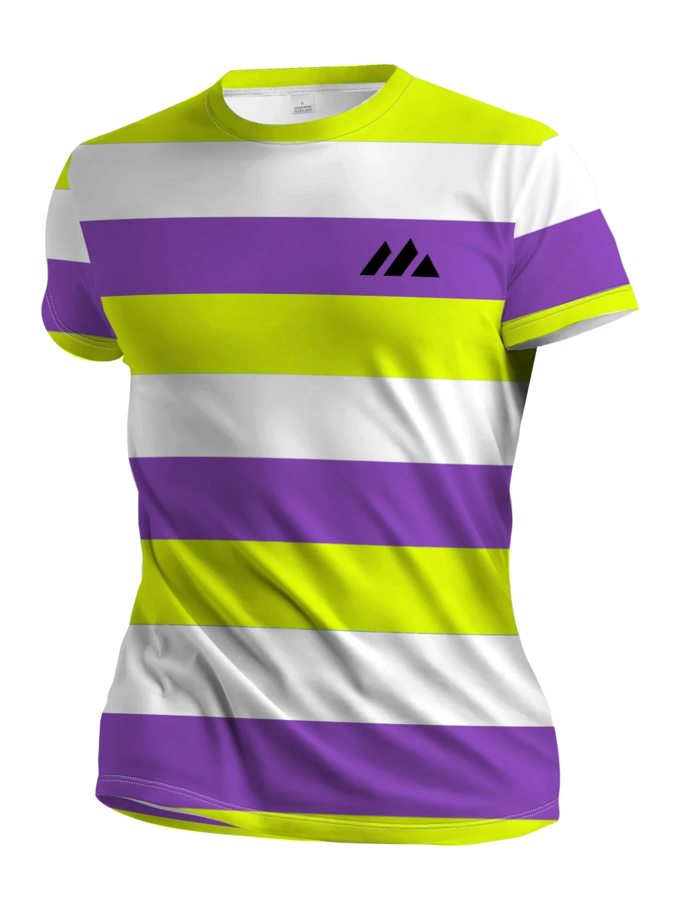 New men's short-sleeve T-shirt, loose-fitting and tailored with printed designs, versatile basic crew-neck top suitable for spri