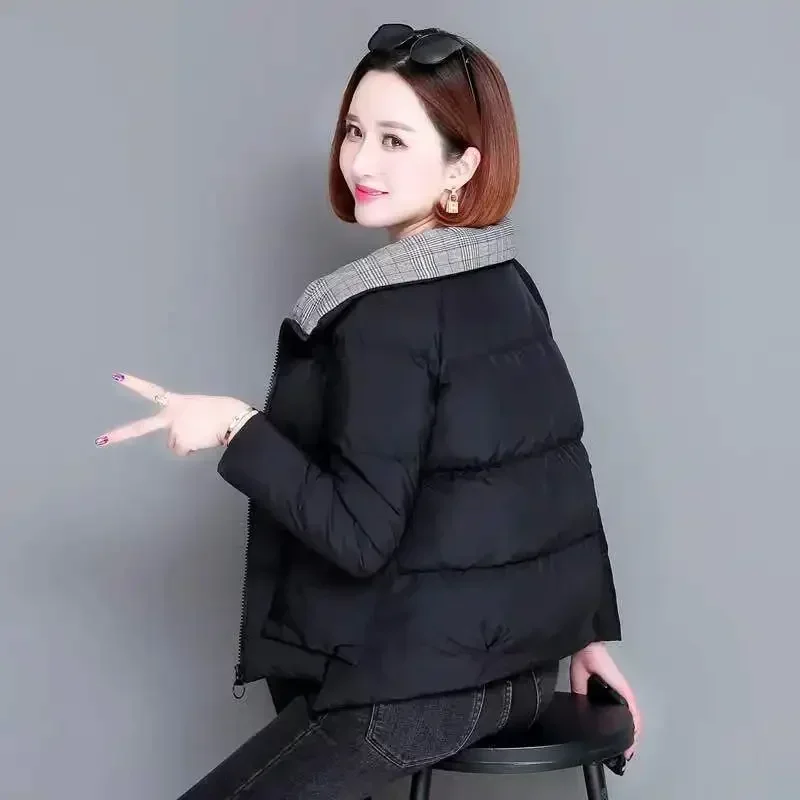 Padded Thick Large Lady Parka Hot Demi-season New in Cotton Jacket Outerwears Elegant Warm Winter on Sale Women's Quilted Coat