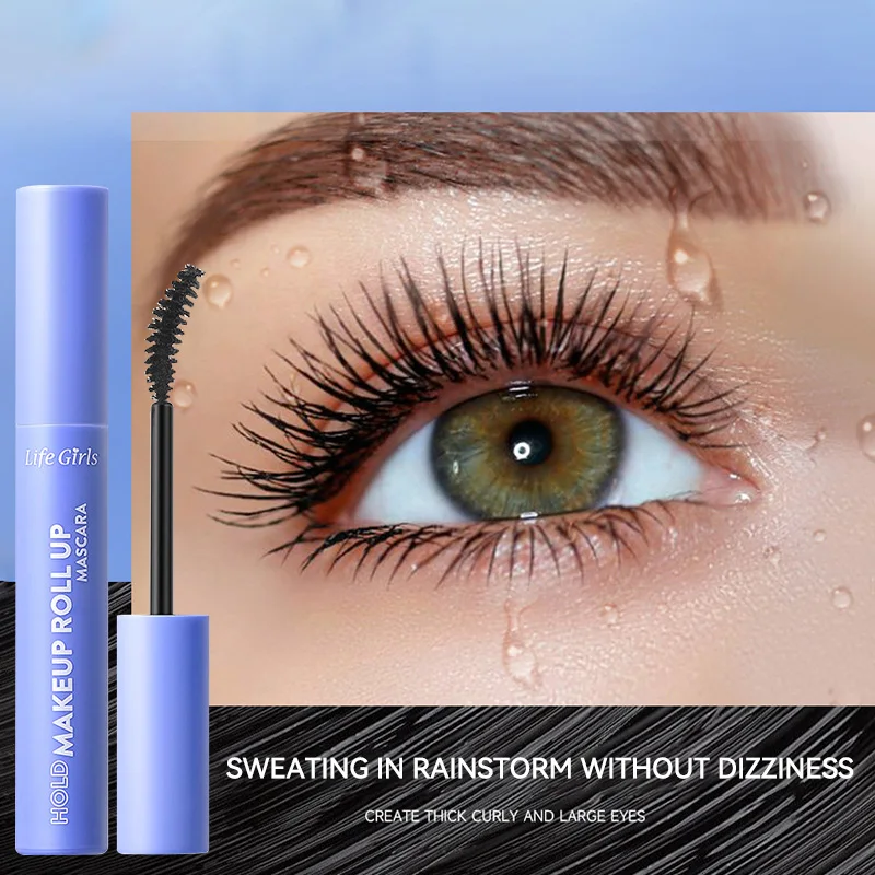 Life Girls Curly Mascara, thick and natural, waterproof and won't smudge makeup, styling base cream, natural and slightly curly