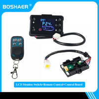 Diesels Air Heater 12V Control Board Motherboard + LCD Monitor Switch + Remote Control  Car Parking Heater Accessories