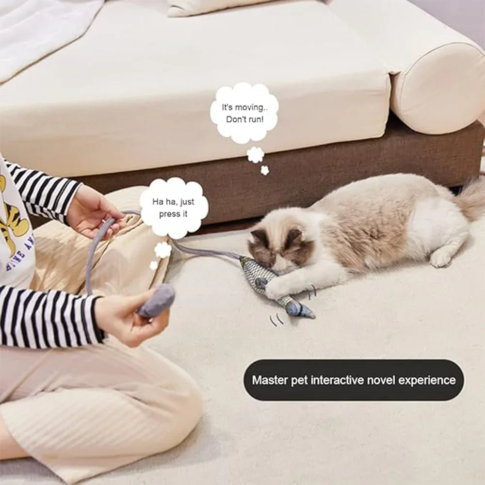 Manual Cat Teasing Stick Cat Tail Toy Interactive Training Pet Toy Pet Accessories For Kitten