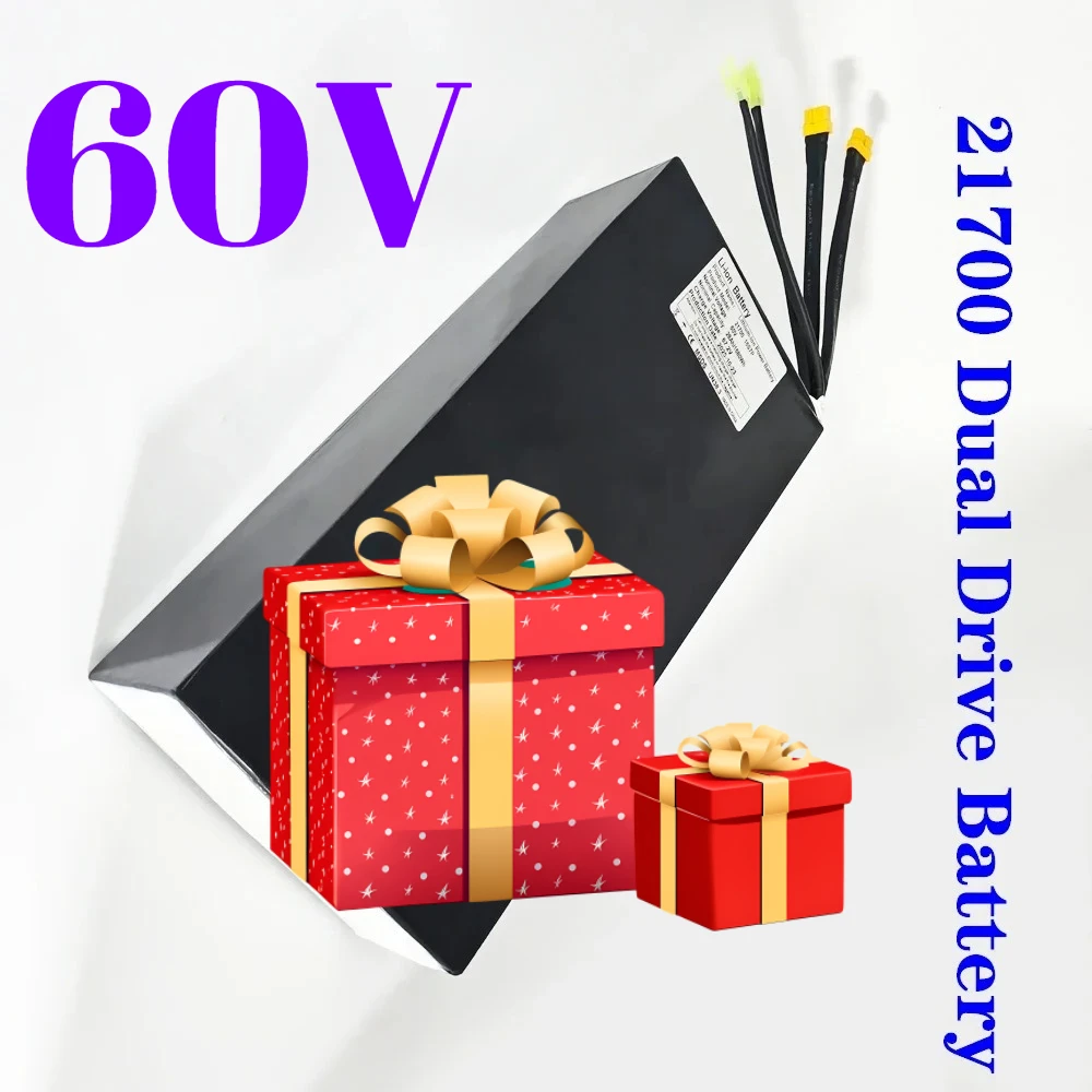 

60V 28000mAh Li-ion Rechargeable Battery Pack For Tools Battery 21700 Bike Dual Drive Scooter 16S7P