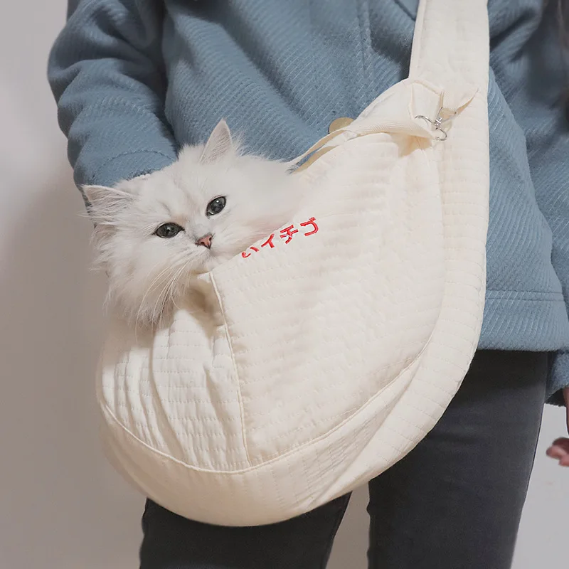 Cat Bag Outdoor Portable Bag Crossbody Pet Bag Cat Accessories Pet Supplies