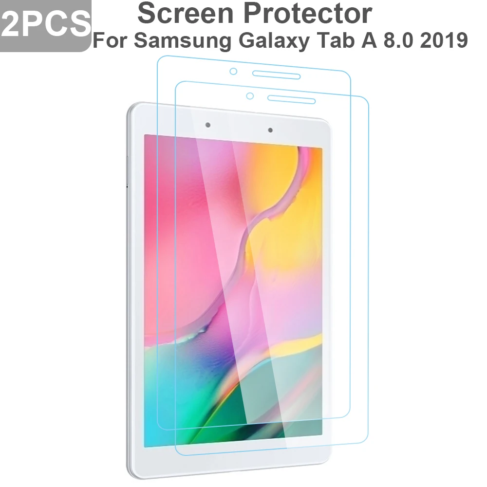 

Защитная пленка для экрана Samsung Galaxy Tab A 8.0 2019 SM-T290 HD 0,3 мм, прозрачная, 8 дюймов, закаленное стекло для планшета Samsung SM-T295