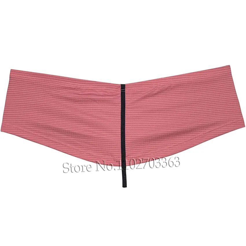 Men's Solid Boxershorts Bikini Briefs Underwear Sexy Male Thong Bulge Pouch Comfortable Sissy Panties Micro Bottoms 1/2 Buttocks