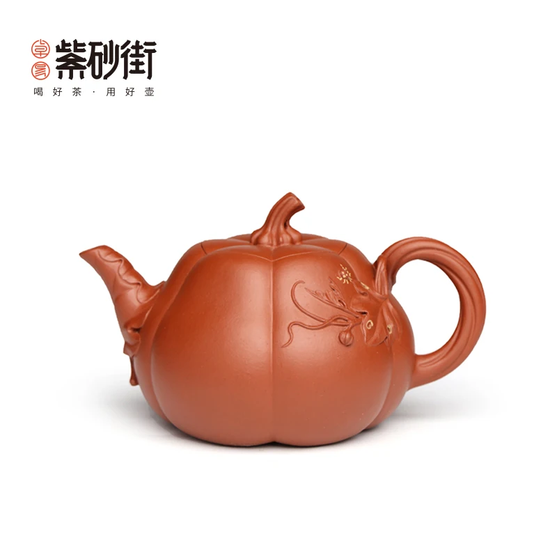 360ml Yixing Purple Clay Teapots traditional handmade Filter Kettle Master Handmade Cinnabar Zisha Teaware