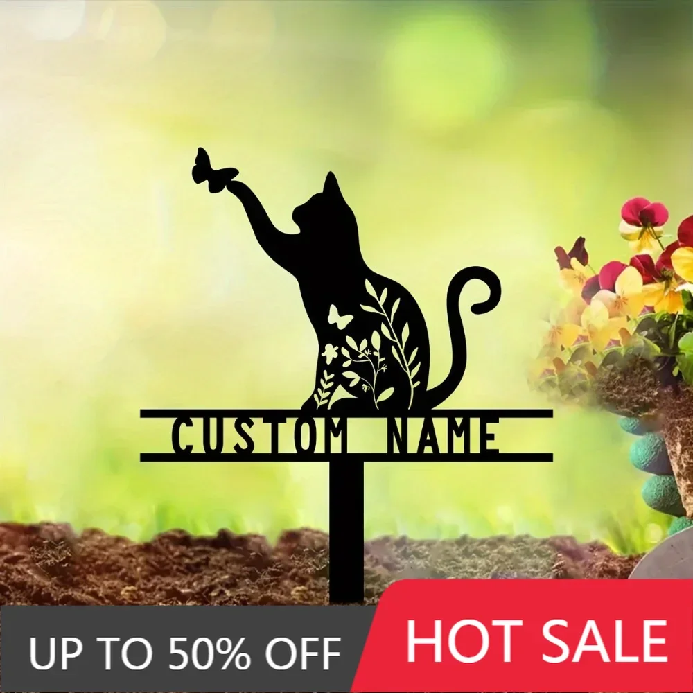 

Iron Art Decorative Painting One - Piece Custom Metal Home ID Sign A Wonderful Present Personalized for Lawn Courtyard Decoratio