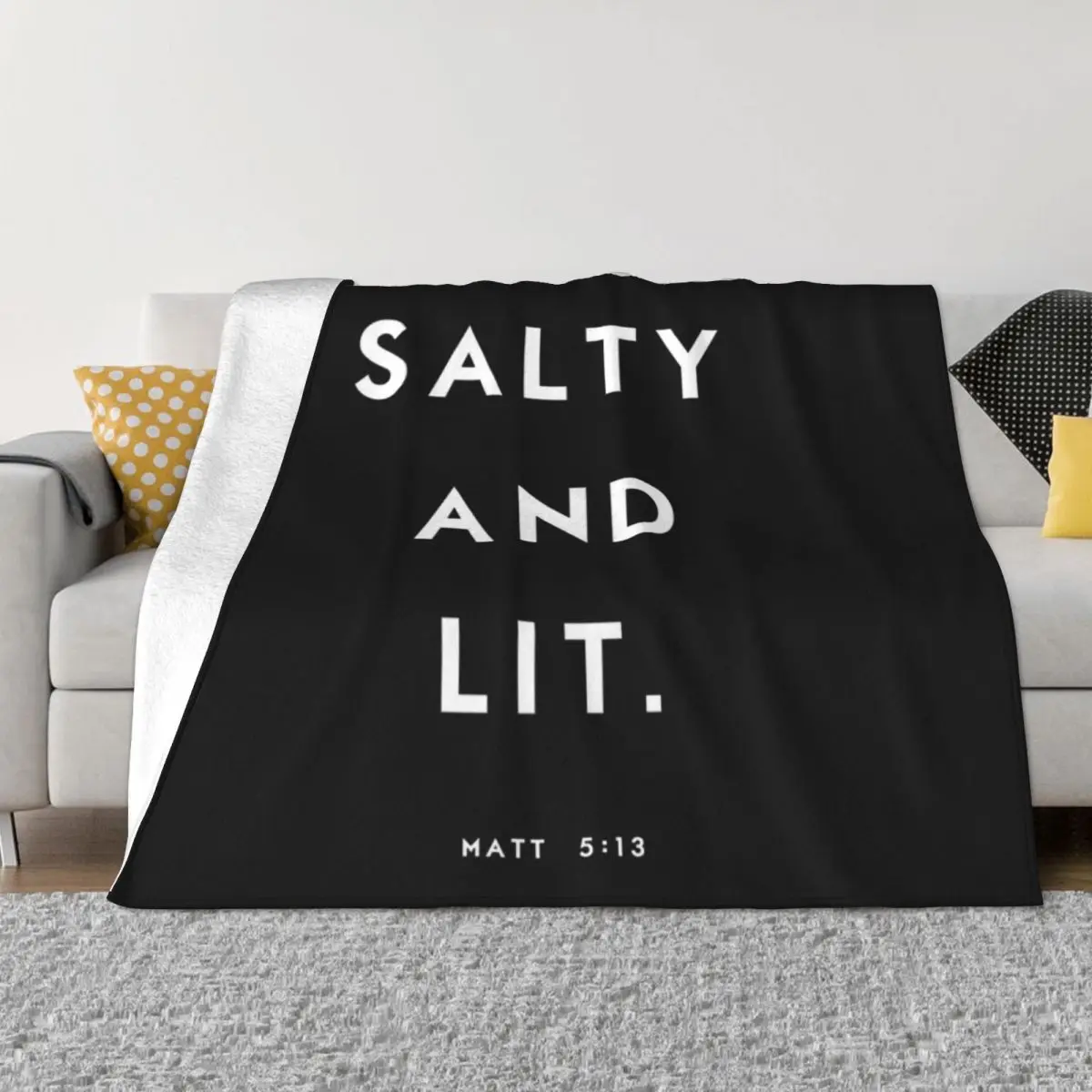 

Salty And Lit 1 Home Knee Blanket Throw Blanket Thin Wadding Blanket Throw Blanket