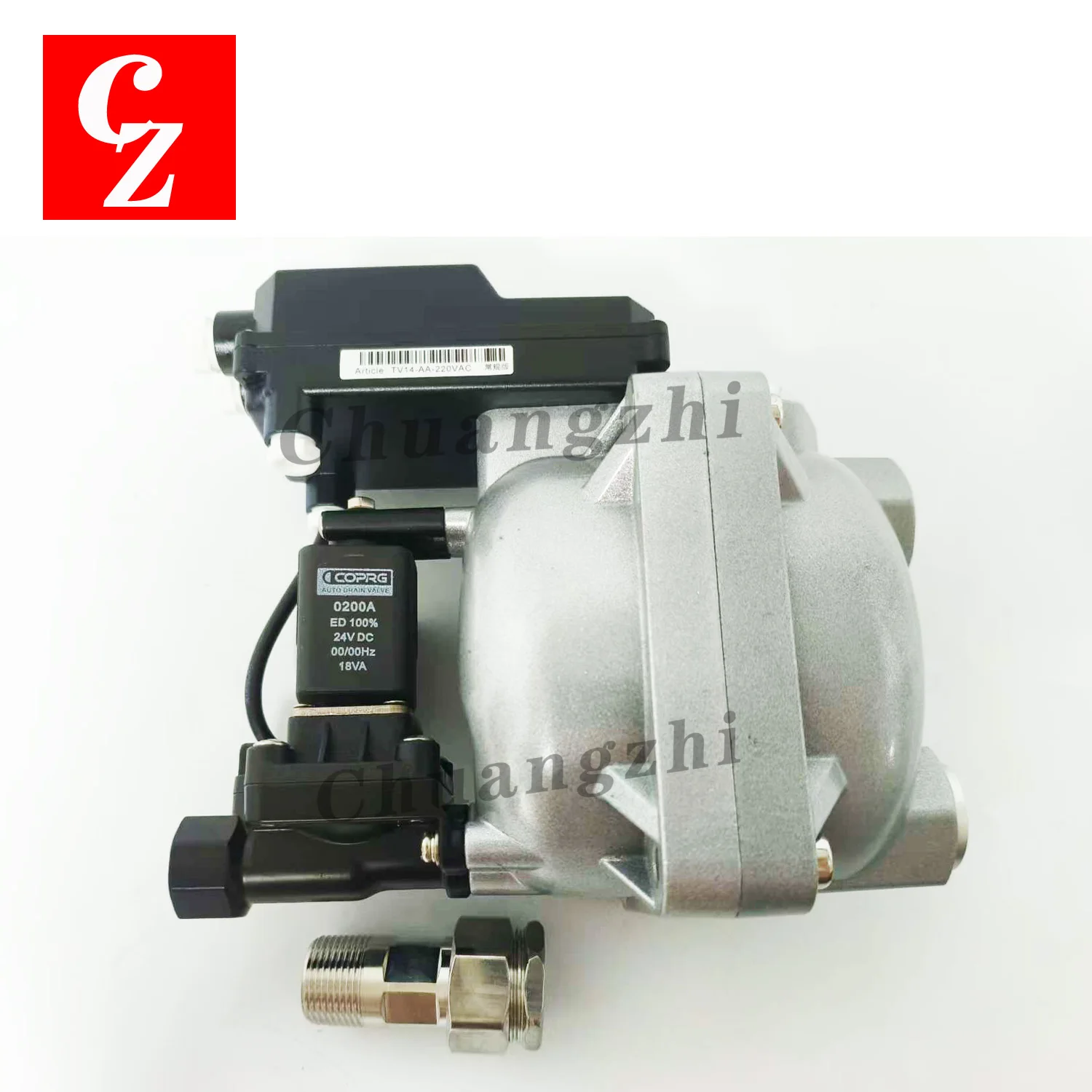 8102043984 Electronic Drain Valve Replacement for Atlas Copco Air Compressor 220V Ewd1500 Automatic Condensate Drain Valve