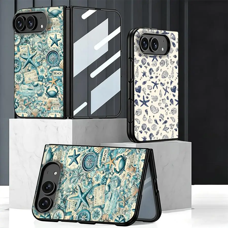 Marine Organism Shell Case for Apple iPhone 18Ultra Ultra 18Fold 18 Fold Phone Cover