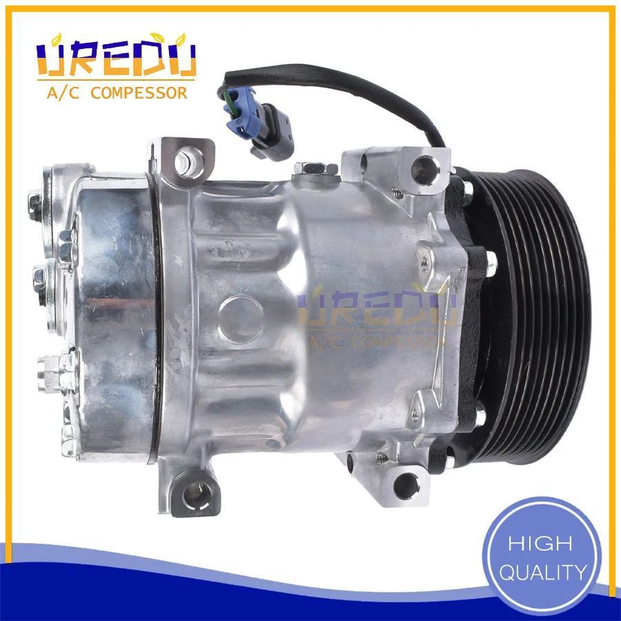 AC Air Conditioning Compressor for Volvo ENWORTH ANYPETERBILT Truck VNL VNM 4251 4500 4501 4750 4751 20388777 20501067 1401362