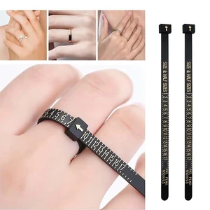 1-17 US Size Ring Sizer Measuring Set Reusable Finger Size Gauge Measure Tool Jewelry Sizing Tools for Wedding