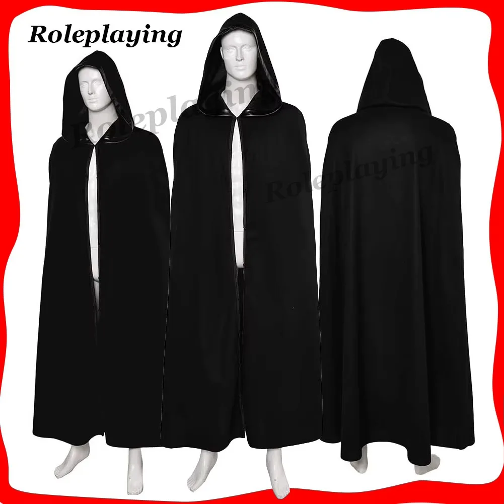 

Маскировка Baylan Skoll, плащ для косплея, мужской костюм с черной накидкой, костюм 2025 года, космическая битва из фильма, одежда на Хэллоуин, карнавальный костюм для вечеринки