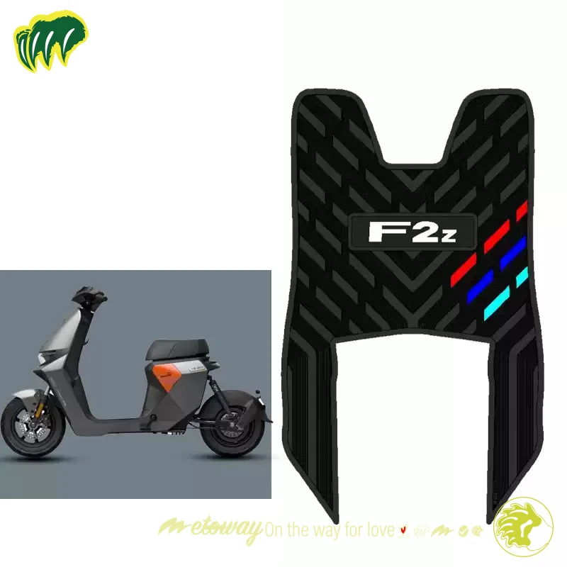 

For Ninebot E-Bike F2Z 110 Rubber Foot Skid Pad Floor Mat Carpet Motorcycle Mats Pedal Anti-skid Water Proof High Fit