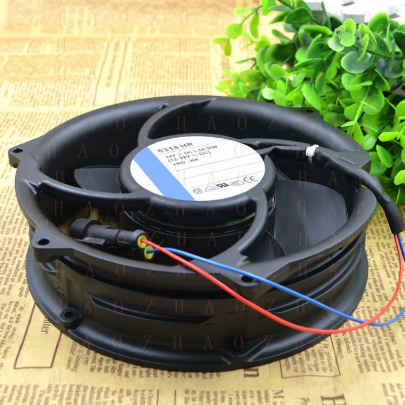 L+ for  EBMPAP radiator 6314HU 6314HR ACS510 DC24V 36W frequency converter Cooling fan