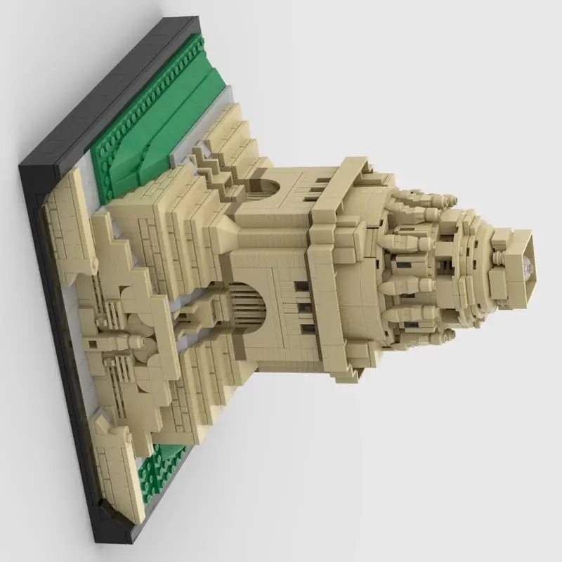 

Leipzig Battle Monument Model MOC Building Blocks DIY Assemble Bricks Architecture Display Educational Xmas Toys Gifts 1913PCS