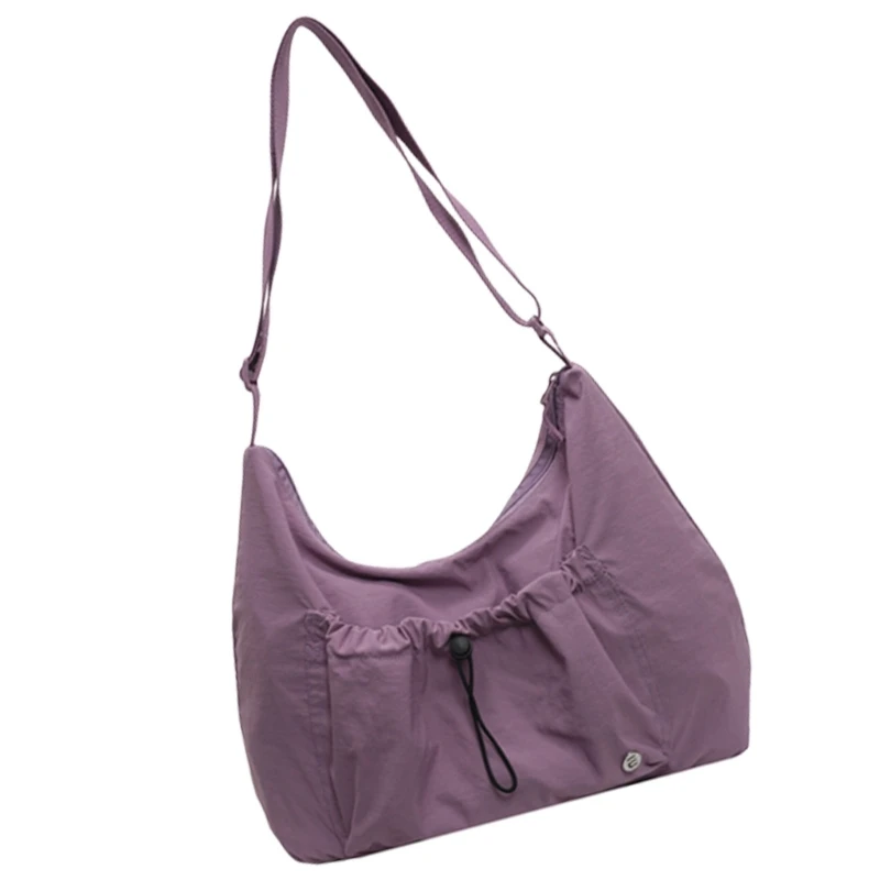 Elegant Nylon Crossbody Bag for Ladies Casual Shoulder Bags Dumpling Purse Versatile Accessory for Date and Daily Use