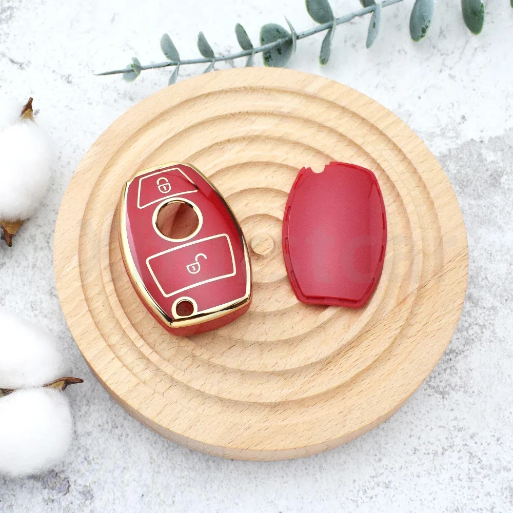 

Чехол для автомобильного ключа из ТПУ с 2/3 кнопками для Mercedes Benz W204 W221 W212 W205 W176 W463 A C E S Class GLS GLA GLK GLC CLS CLA