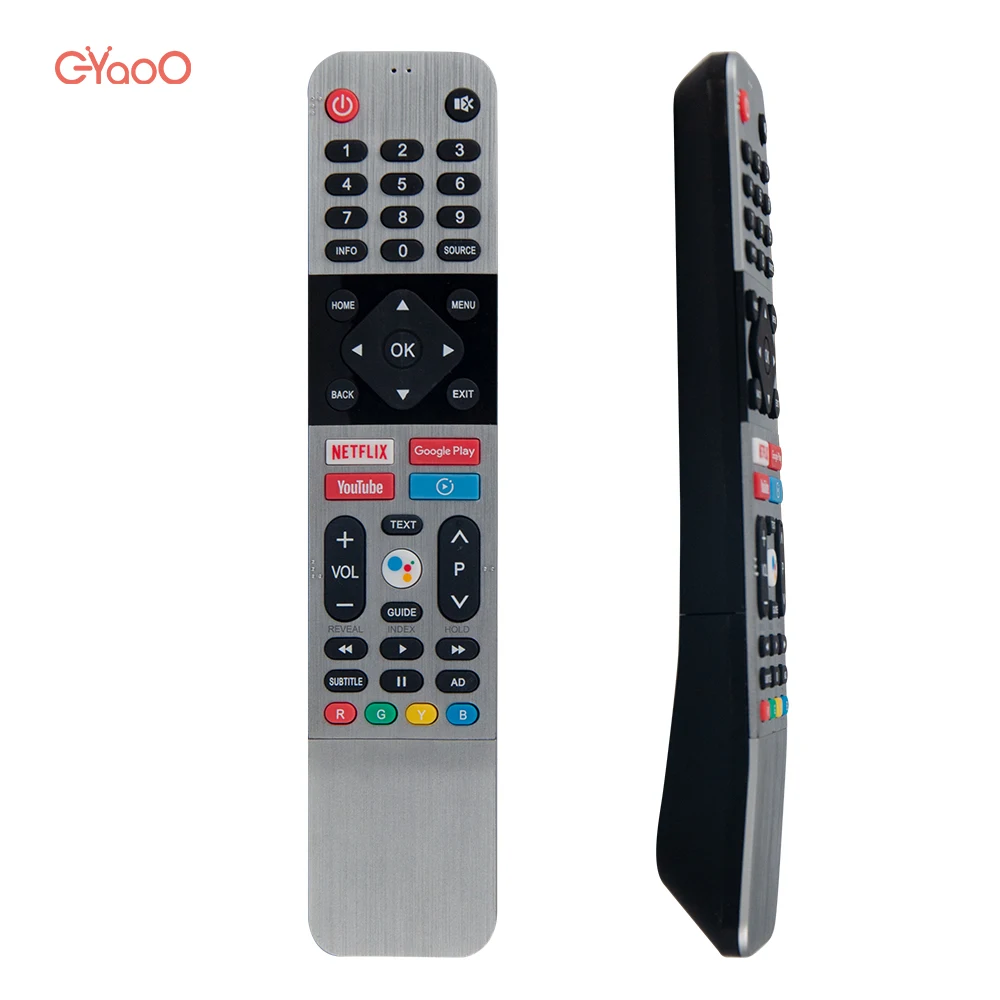 Mando a distancia HS-8902 para TV inteligente, Control Remoto por voz para Skyworth, Kogan, KALED32QH9000SKA, con micrófono, Netflix, Youtube