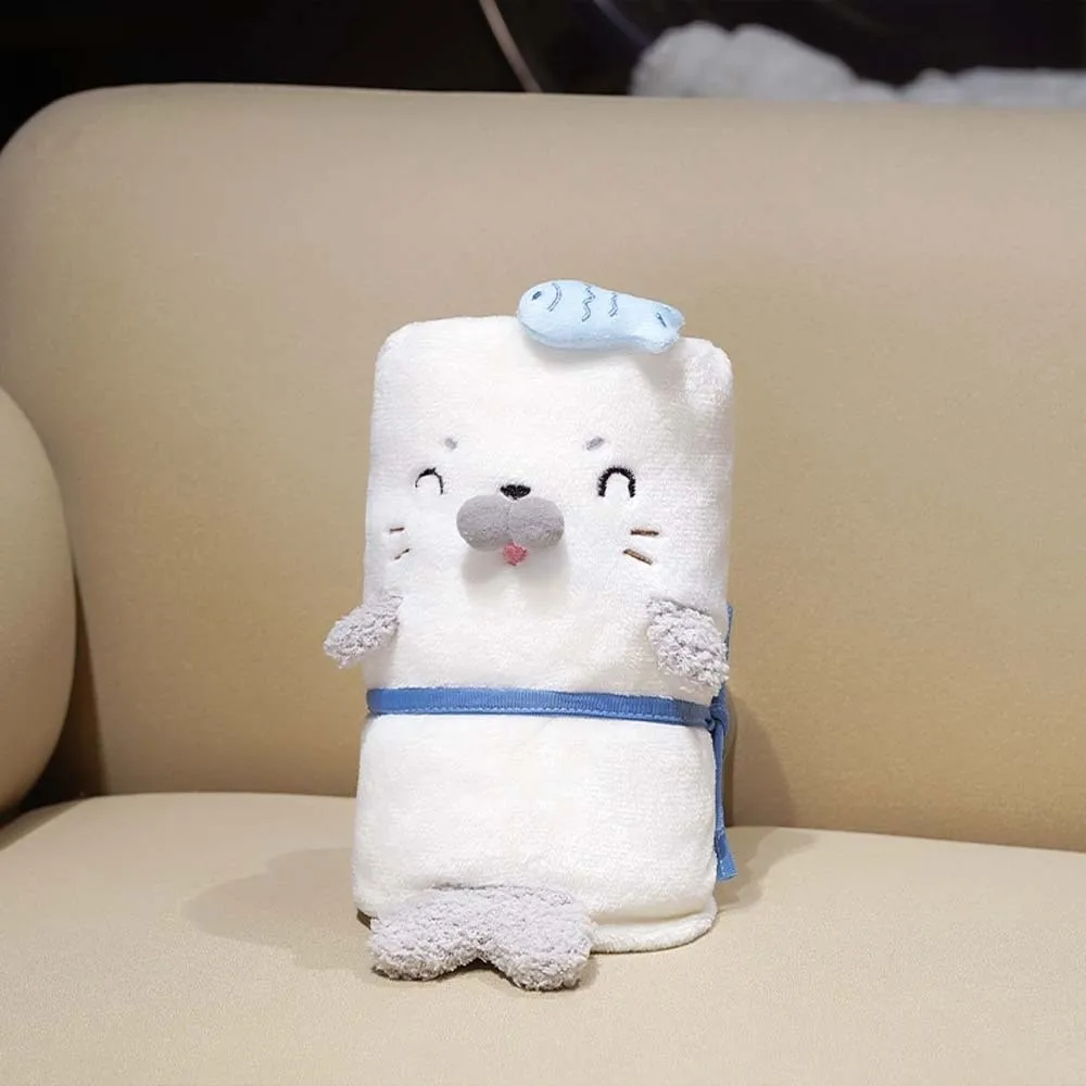 

Фланелевое одеяло для сна с океанским печатью, плащ для сна, шаль с морской печатью, теплое мягкое одеяло с кондиционером, офисное одеяло для сна