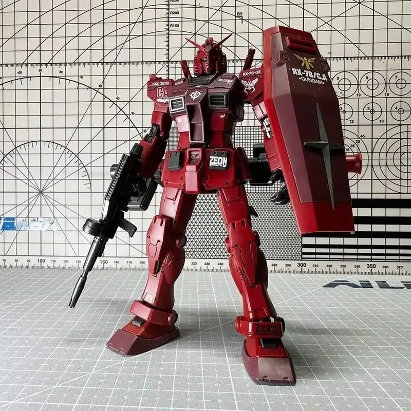 HG1/144 RX-78-2 Char Aznable Casval Kleur Assemblage Model Kits Beweegbare Gewrichten Hoge Kwaliteit Collectible Robot Modellen Kinderen Speelgoed Gift