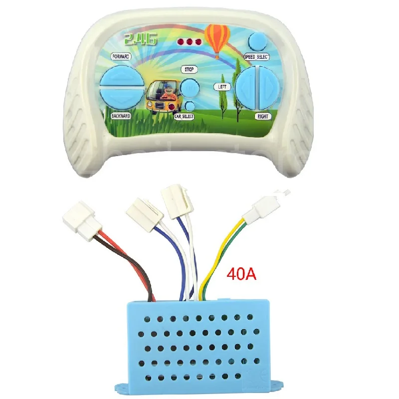 DK Dake Maharabella Aibela veicolo elettrico per bambini telecomando batteria a quattro ruote auto 40A ricevitore accessori