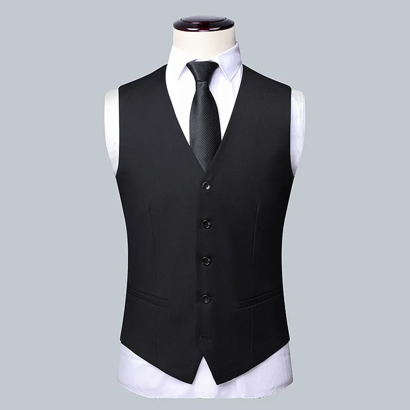 P-8 Anzug dreiteiligen koreanischen Stil Slim Fit Anzug für Männer komplette Business formelle Anzug Trauzeugen und Bräutigam Brautkleid